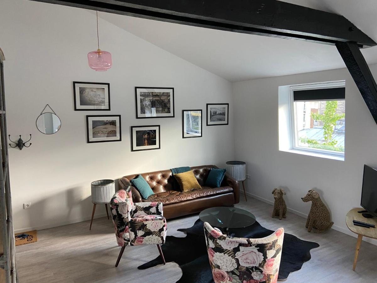Saint Jacques - Logement Climatise En Centre Ville Reims Luaran gambar