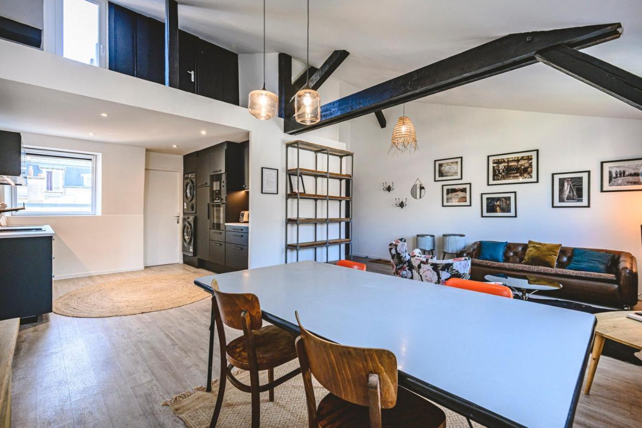 Saint Jacques - Logement Climatise En Centre Ville Reims Luaran gambar